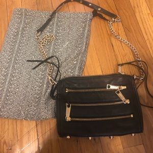 Rebecca Minkoff black cross body bag